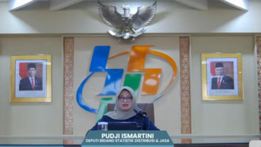 Deputi Bidang Statistik Distribusi dan Jasa BPS, Pudji Ismartini