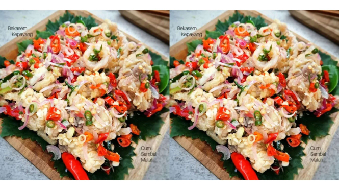 Cumi Goreng Tepung Sambal Matah