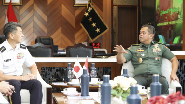 VIVA Militer: KSAD Jenderal TNI Maruli Simanjuntak bertemu Kasad Jepang