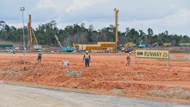 Pembangunan bandara di IKN [dok. BKIP Kementerian Perhubungan]