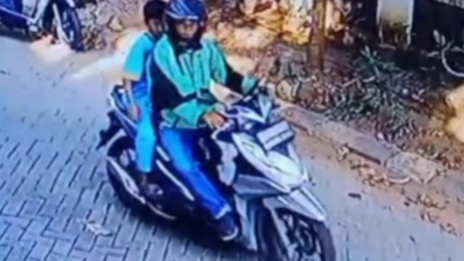 Aksi penculikan terekam cctv