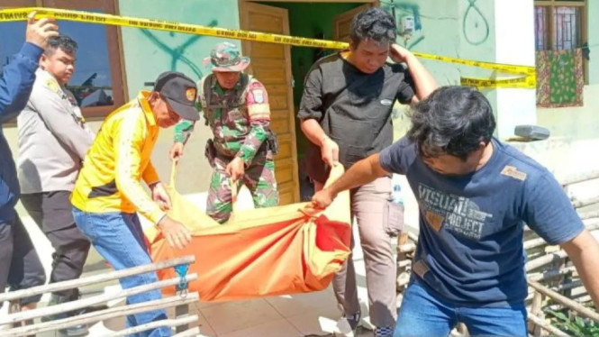 Penemuan Mayat dengan Leher Terjepit Pintu di Kalteng/ Ilustrasi kantong jenazah