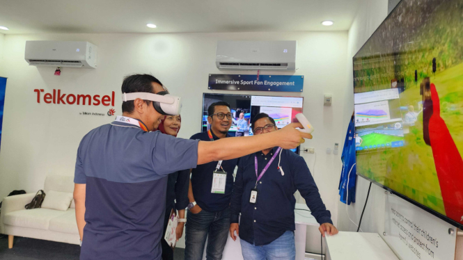Telkomsel 5G Showcase.