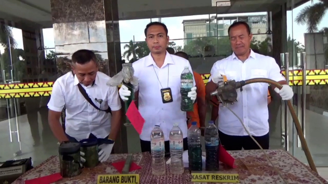 Polisi bongkar kasus Pertalite dioplos minyak cong jadi mirip Pertamax