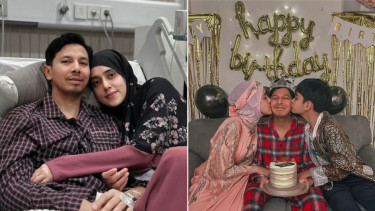 Sonny Septian rayakan ulang tahun
