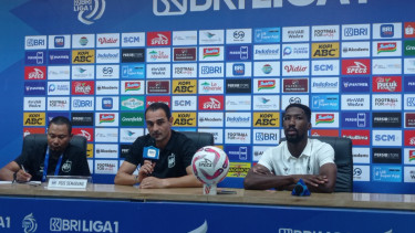 Pelatih PSIS Semarang, Gilbert Agius (foto: Dede Idrus) 