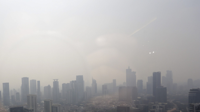 Polusi Udara Jakarta Peringkat Kedua Dunia dengan Kualitas Udara Terburuk
