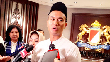 Ketua Umum Kamar Dagang dan Industri (Kadin) Indonesia, Anindya N. Bakrie, di Menara Kadin, Jakarta Selatan, Senin, 16 September 2024
