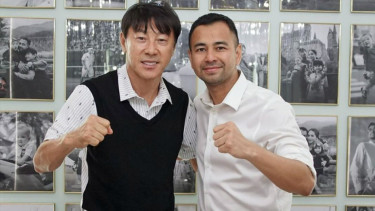 Shin Tae-yong dan Raffi Ahmad