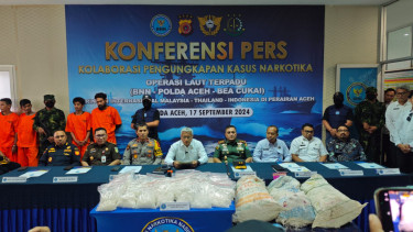 Bea Cukai dan Polri gagalkan penyelundupan sabu