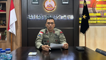 Kepala Satuan Tugas Humas Operasi Damai Cartenz-2024, Kombes Pol. Dr. Bayu Suseno 