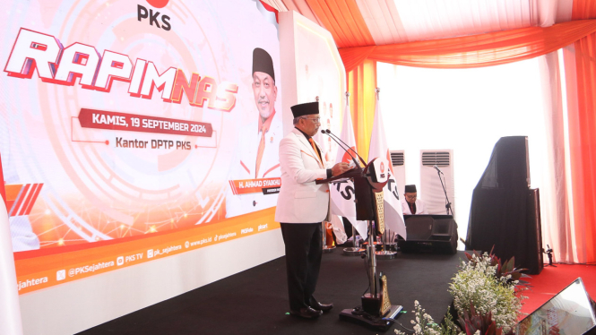Rapimnas PKS, Presiden PKS Ahmad Syaikhu