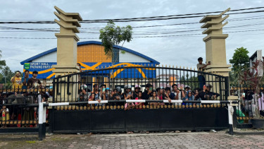 Suasana di Mapolres Padang Pariaman