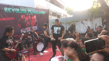 Vicky Prasetyo gelar konser musik metal di Pemalang