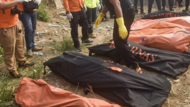 Penemuan 7 Remaja yang tewas usai terjun ke kali Bekasi