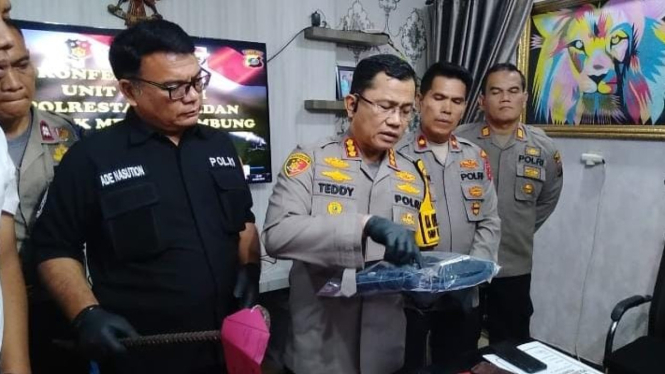 Kapolrestabes Medan, Kombes Pol Teddy John Sahala Marbun.(B.S.Putra/VIVA)