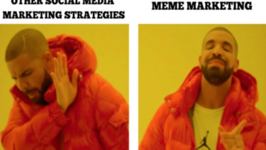 Ilustrasi Meme Marketing