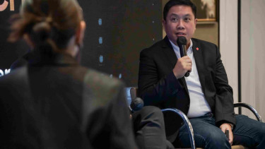 Direktur Pemasaran Telkomsel Derrick Heng.