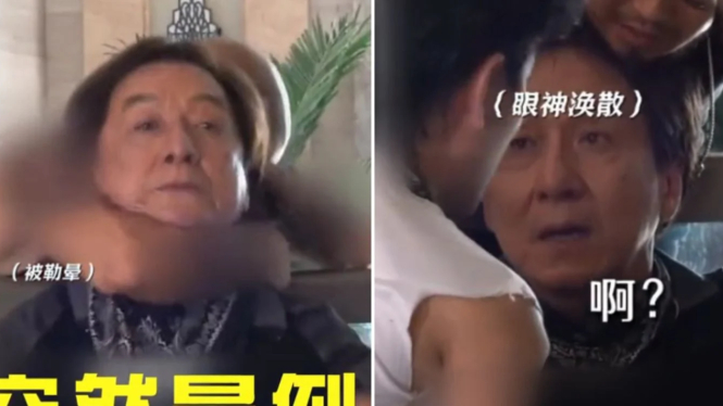 Jackie Chan Pingsan Usai Dicekik Saat Syuting Film Terbaru