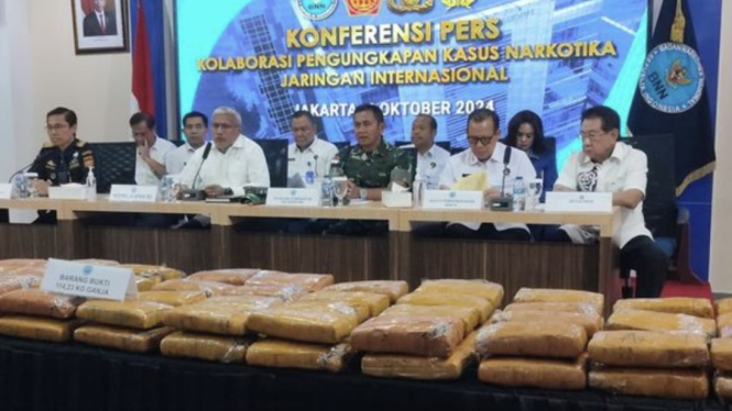 BNN dan Bea Cukai gagalkan penyelundupan 2,76 kg heroin.