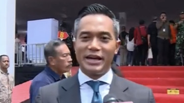 Ketua Umum KADIN Anindya Bakrie hadiri acara HUT ke 79 TNI