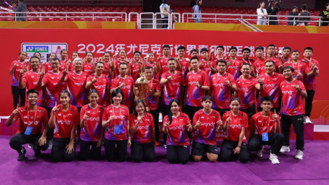 Indonesia juara Piala Suhandinata 2024