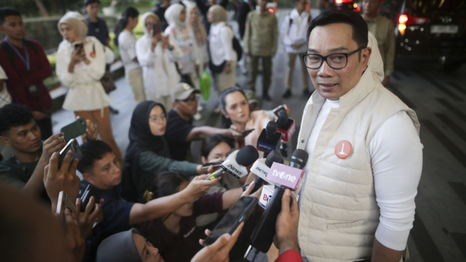 Eks Gubernur Jakarta Ridwan Kamil.
