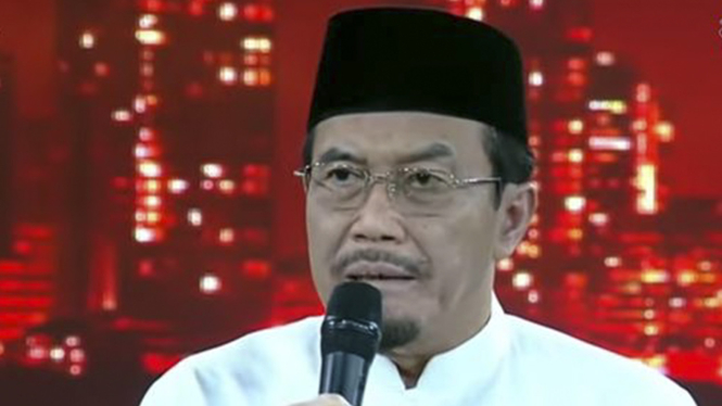cawagub nomor urut 1 Suswono dalam debat perdana Pilgub Jakarta 2024