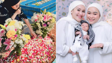 Unggahan Ayu Ting Ting bersama Baby Zoltan di Instagramnya