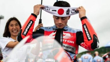 Pembalap Moto2 dari Gresini Racing, Manuel Gonzalez