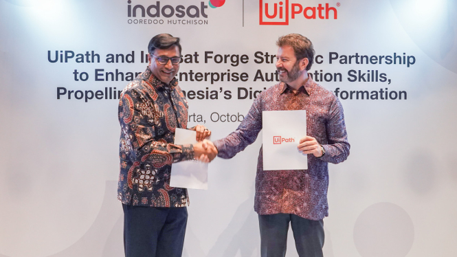 Kemitraan UiPath dan Indosat Ooredoo Hutchison (IOH).