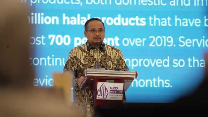 Menag Yaqut Cholil Qoumas resmi buka gelaran The 3rd Halal-20 (H20) di ICE BSD