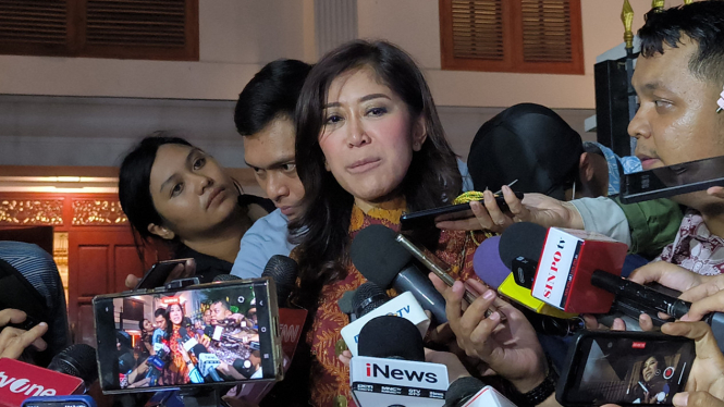 Politisi Partai Golkar, Meutya Hafid di Kertanegara IV, Jakarta Selatan 