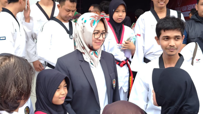 Ketua Taekwondo Indonesia Provinsi Banten, Airin Rachmi Diany