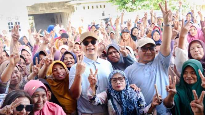 Paslon Bupati dan Wakil Bupati Lampung Selatan Egi Pratama dan Syaiful