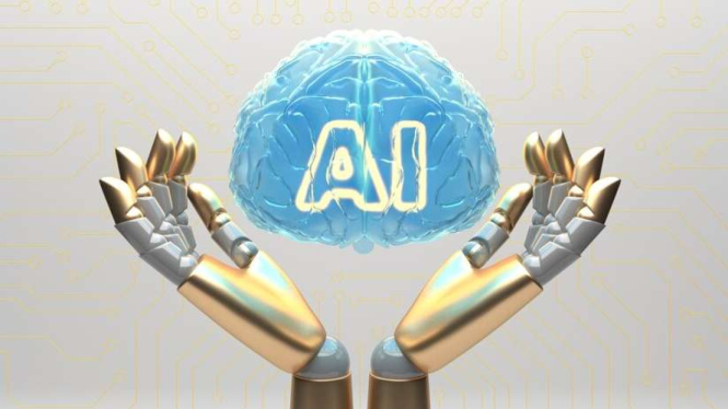 Ilustrasi kecerdasan buatan (AI).