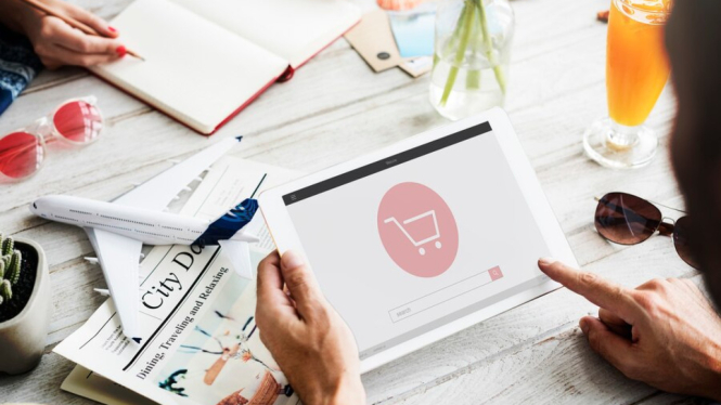 Ilustrasi e-commerce.
