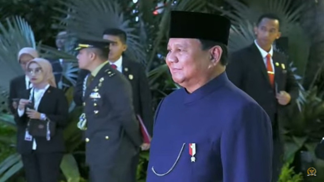 Presiden terpilih Prabowo Subianto