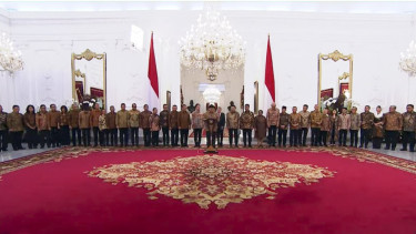 Presiden Prabowo Subianto Umumkan Menteri dan Wakil Menteri Kabinet Merah Putih