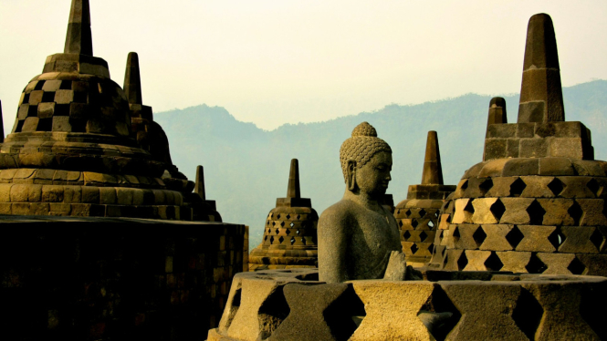 Ilustrasi Candi Borobudur