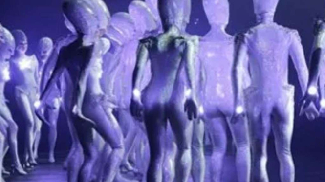 Ilustrasi alien.