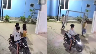 Viral Tiga Remaja di Depok Maling Rak Jemuran Baju