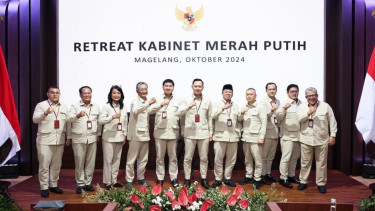 Rapat Koordinasi Kementerian Infrastruktur dan Pembangunan Kewilayahan di Akmil (ist instagram @agusyudhoyono)