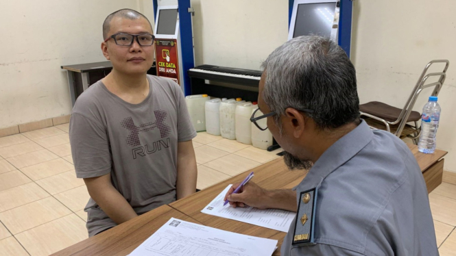 Ronald Tannur di Rutan Kelas I Surabaya di Medaeng, Kabupaten Sidoarjo. (Foto: Istimewa)