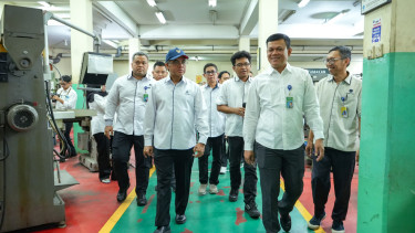 Menaker Yassierli melakukan kunjungan kerja ke BBPVP Bandung