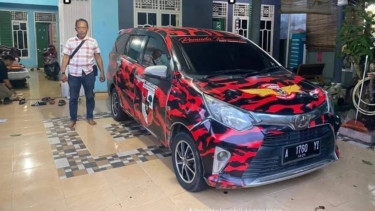 Mobil rental diganti warna bodinya oleh penyewa