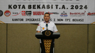 Kepala Kantor Imigrasi Kelas I Non TPI Bekasi Uckhy Adhitya