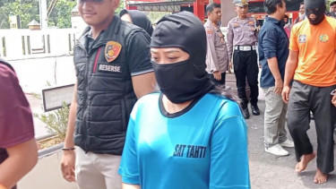 Selebgram cantik asal Kabupaten Wonogiri, Jawa Tengah, CDA (23) ditangkap.