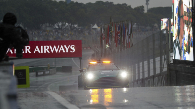 Cuaca buruk jelang F1 GP Sao Paulo
