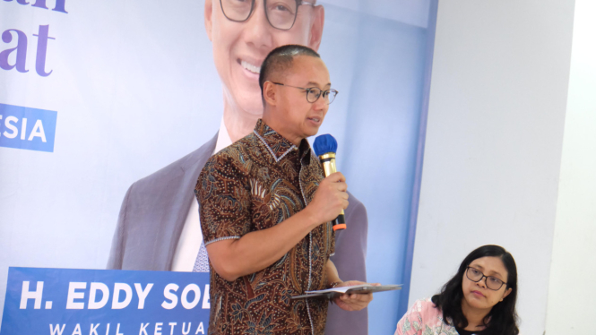 Wakil Ketua MPR Eddy Soeparno. VIVA/Muhammad AR